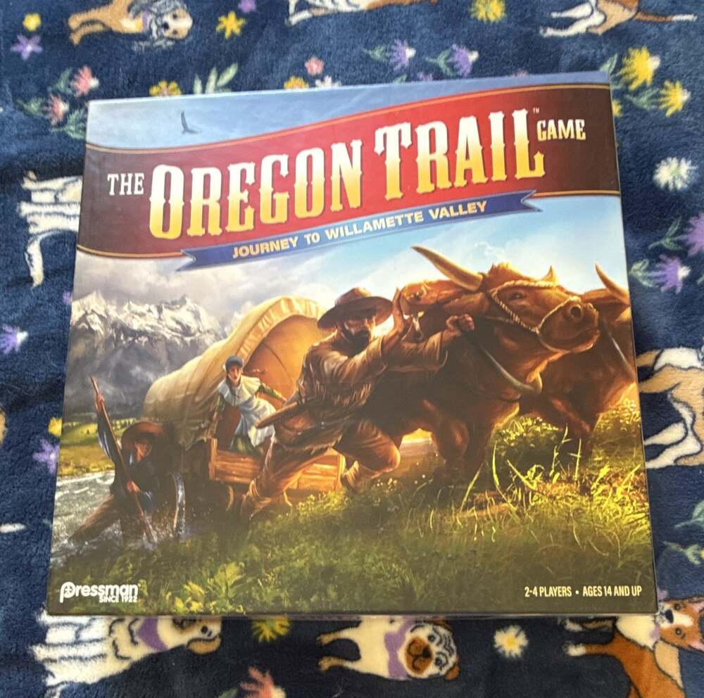 Pressman The Oregon Trail Game: Journey to Willamette Valley Board Game 2016